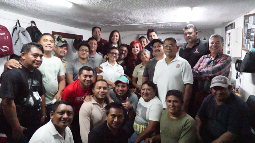 Visita a nuestros compañeros del 1er piso de Palacio