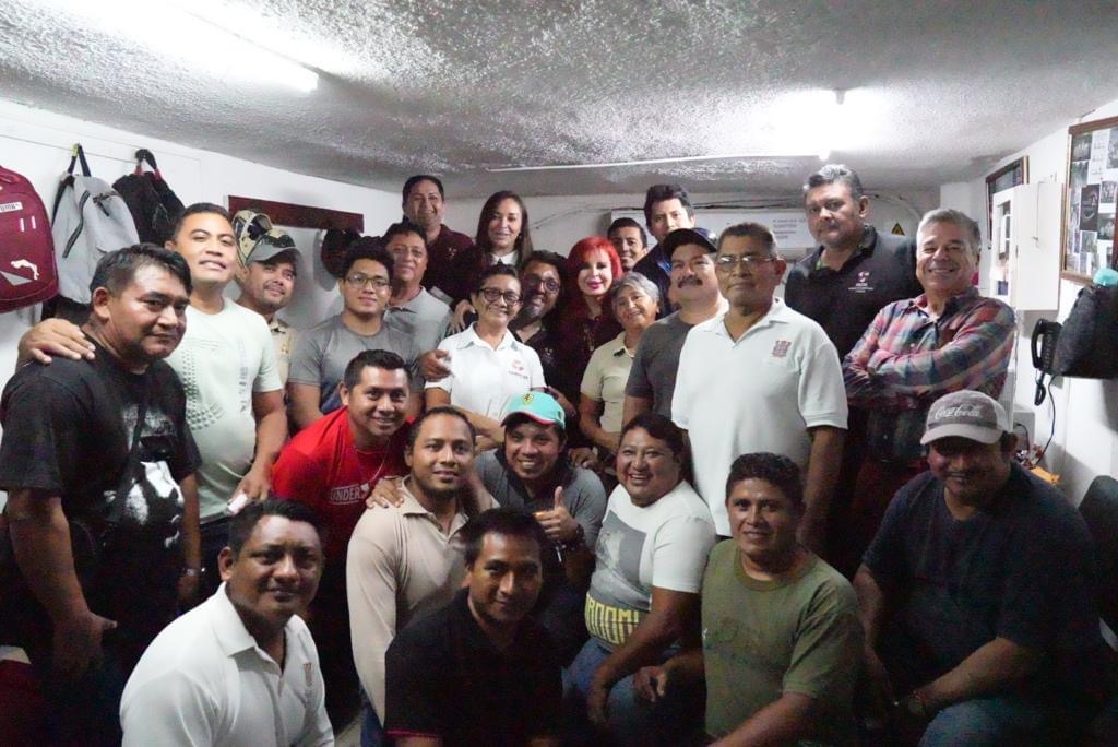 Visita a nuestros compañeros del 1er piso de Palacio