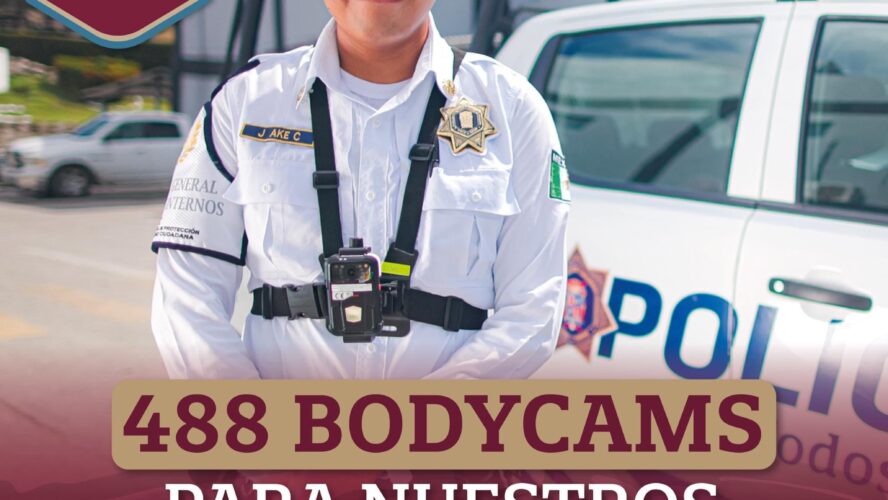 Bodycams para nuestros policías