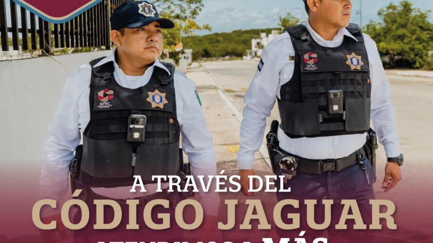 A través del Código Jaguar atendimos a más de 277 mil personas