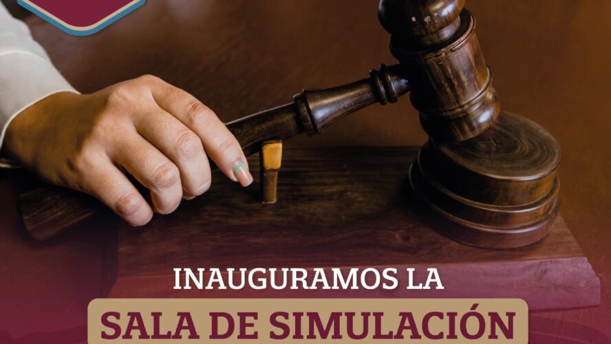 Sala de Simulación de Audiencias Orales para análisis de casos prácticos