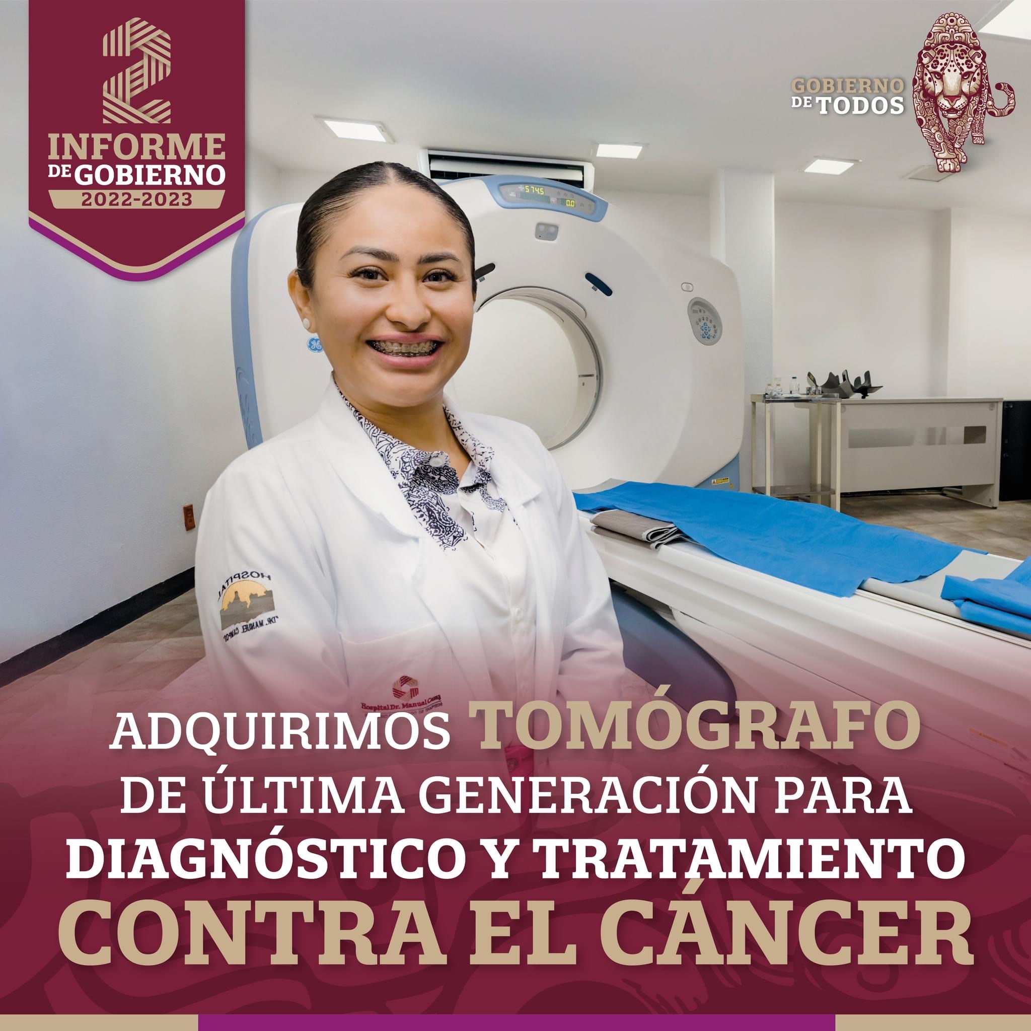 Adquirimos tomógrafo de última generación para diagnóstico y tratamiento contra el cáncer