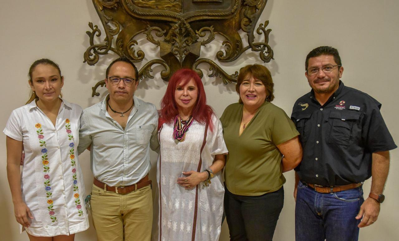 Reunión con representantes empresariales y autoridades estatales y federales del sector pesquero