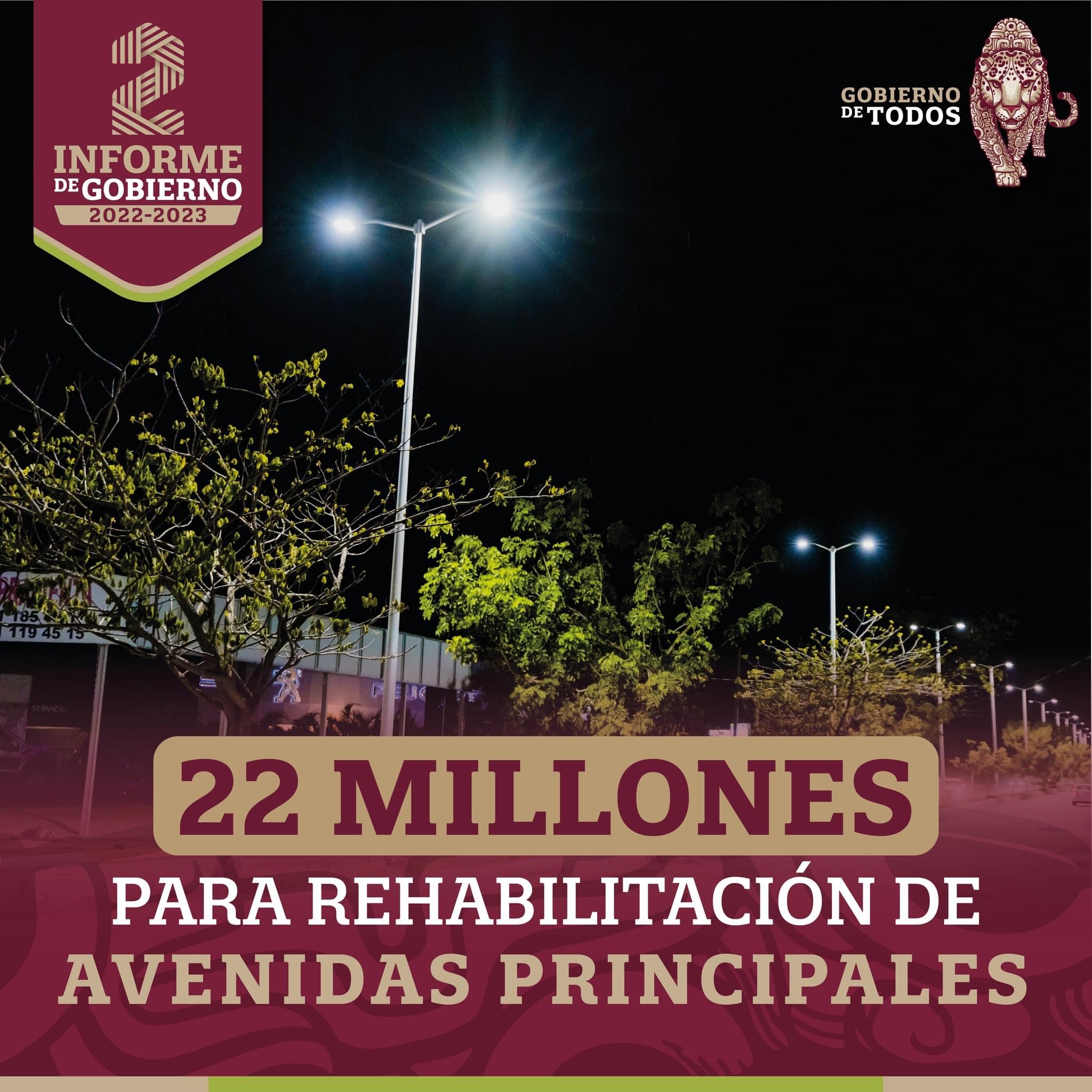 Rehabilitación de avenidas principales