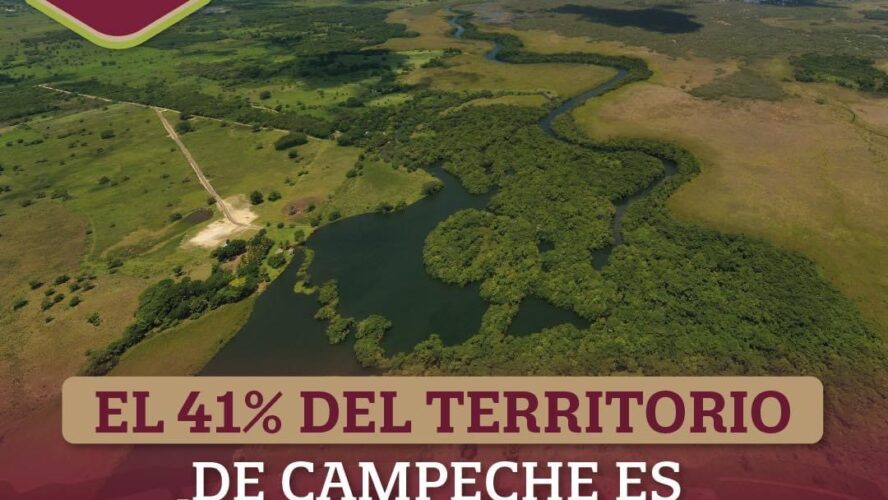 El 41% del territorio de Campeche es área natural protegida