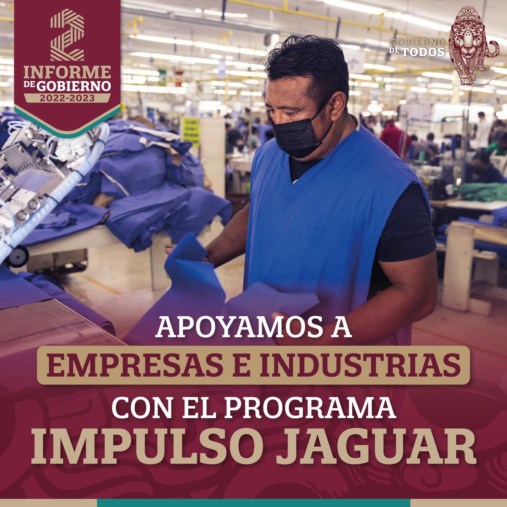 Apoyamos a empresas e industrias con el Programa Impulso Jaguar