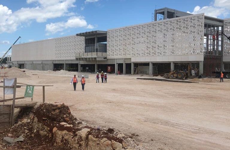 Terminal del Tren Maya en Hecelchakán.