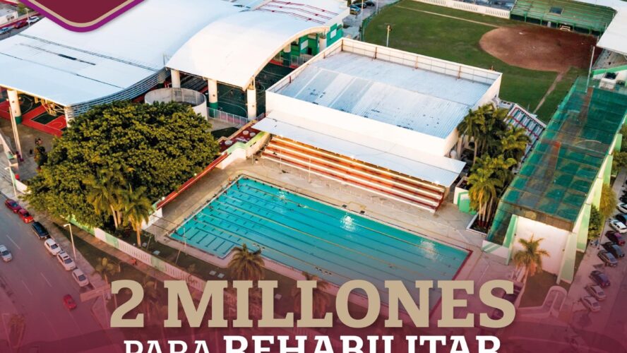 Invertimos para rehabilitar la Unidad Deportiva 20 de noviembre