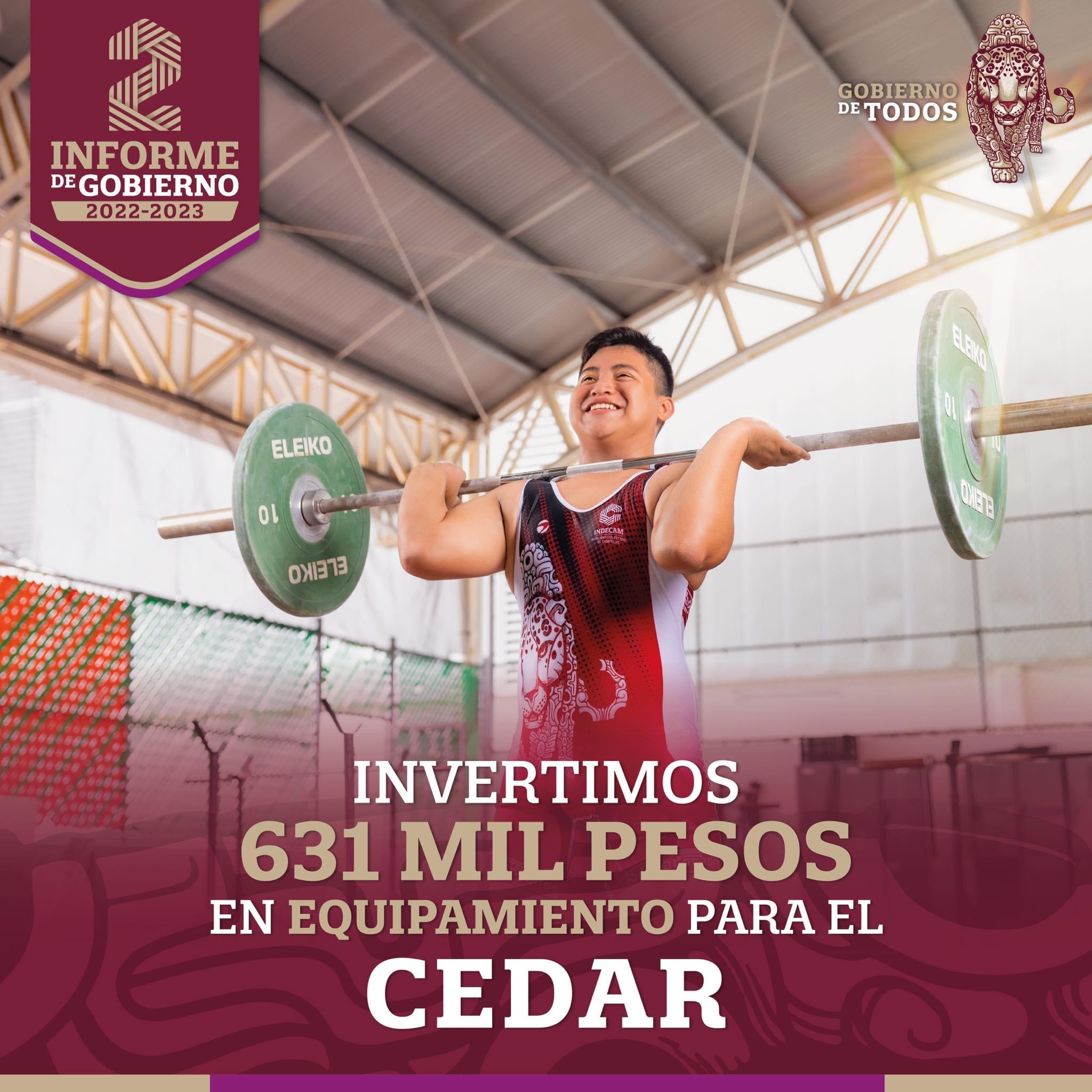 Invertimos 631 mil pesos en equipamiento para el CEDAR
