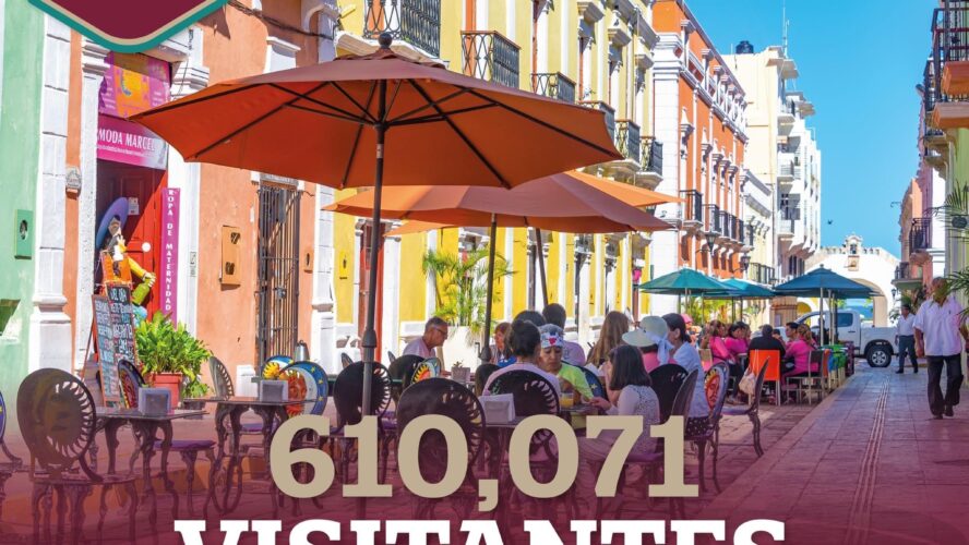 610,071 visitantes 17.8% de crecimiento