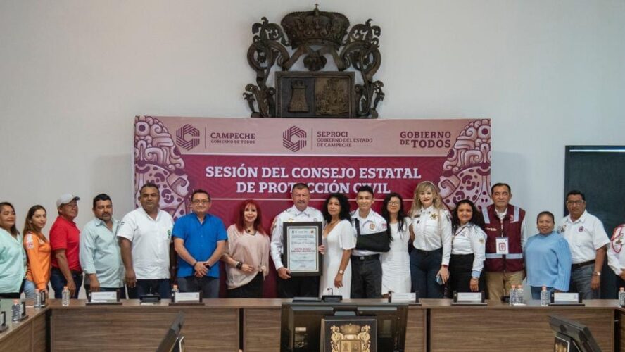 Sesión del Consejo Estatal de Protección Civil