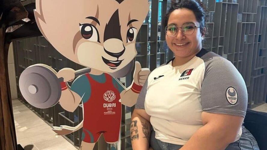 Paratleta campechana participará en el Mundial de Powerlifting en Dubai