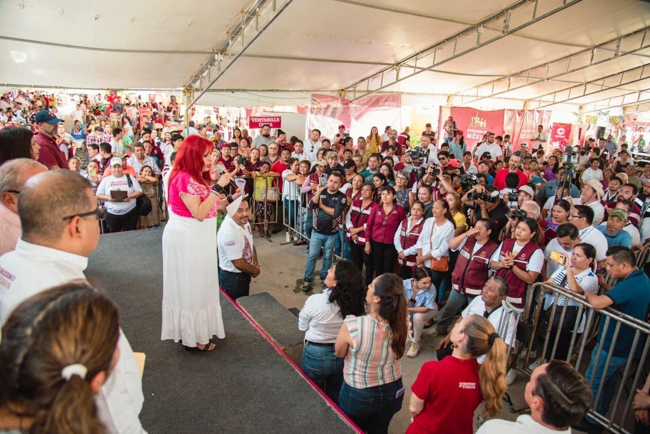 Caravana del Jaguar en Leovigildo Gómez