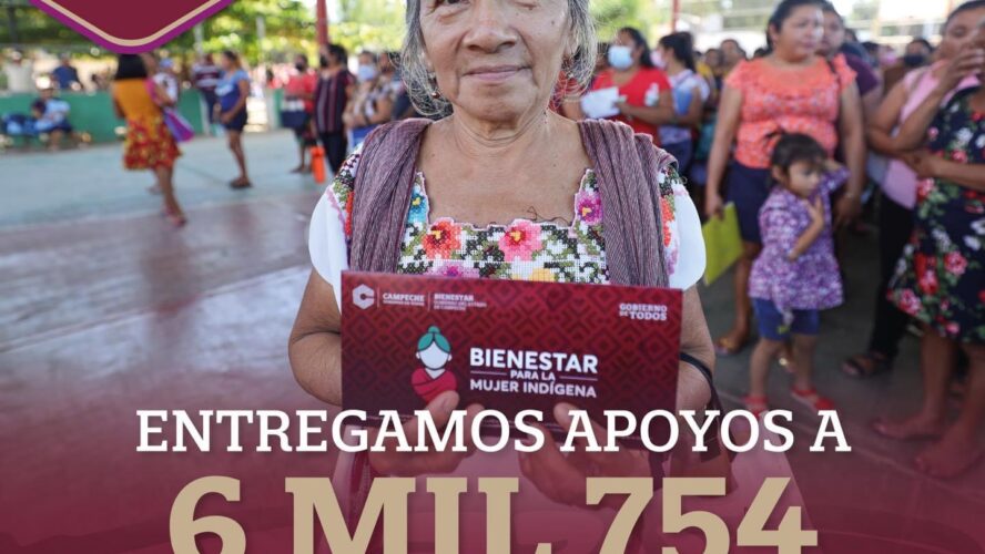 Entregamos apoyos a mujeres indígenas
