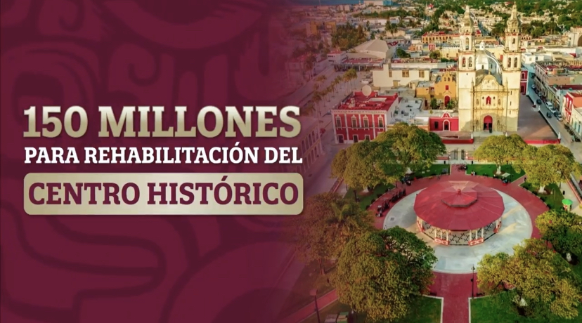15 millones para rehabilitación del Centro Histórico