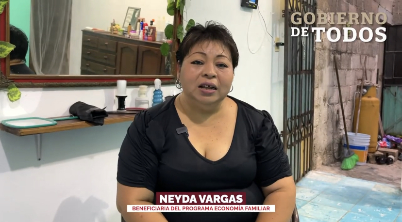 Testimonio de beneficiaria del Programa Economía Familiar