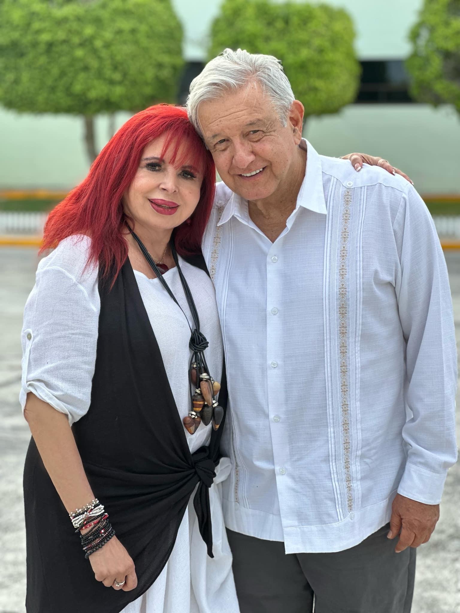 Reunión con el presidente en Xpujil para revisar los avances del tramo 7 del Tren Maya
