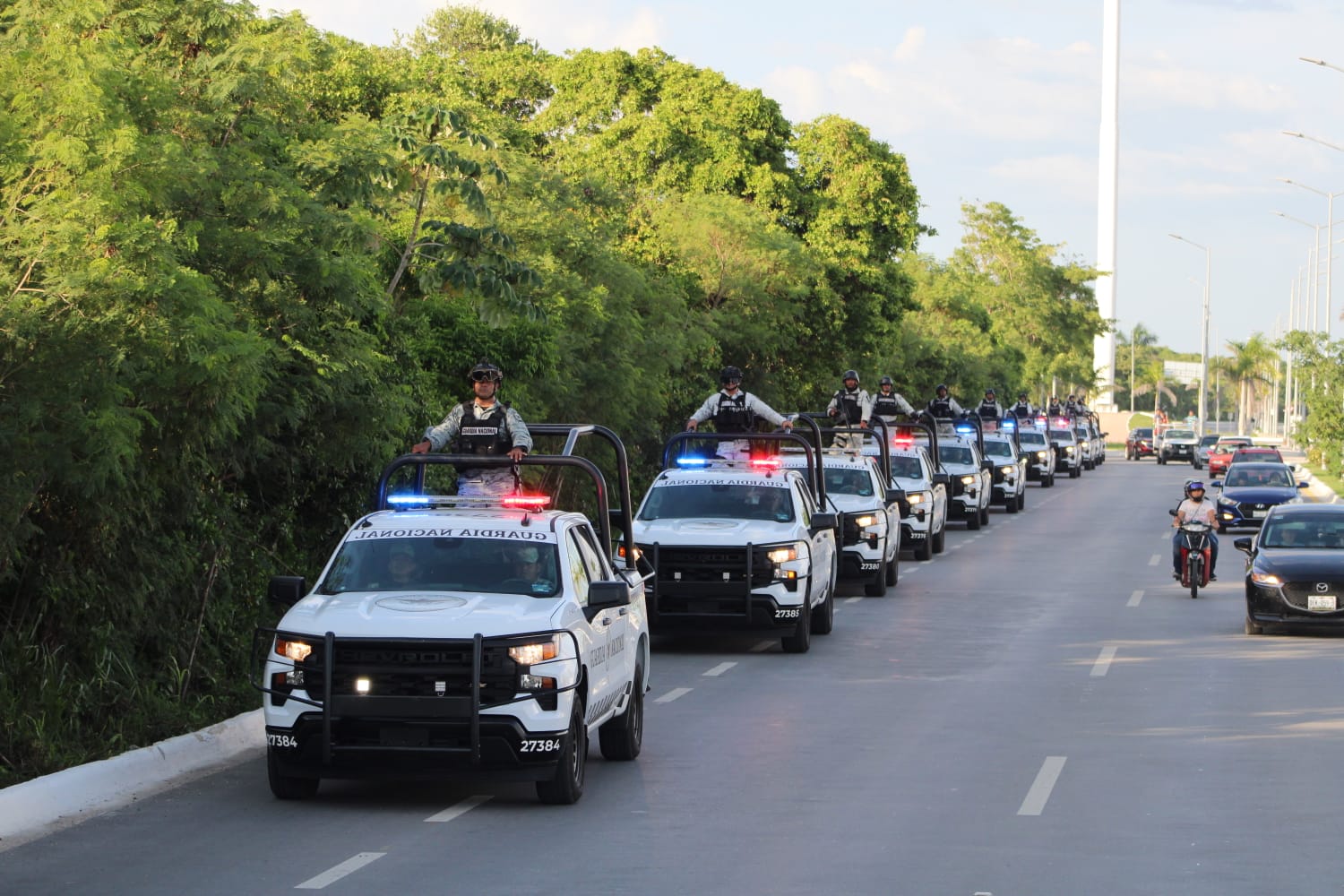 Se reforzó la seguridad en todo el estado