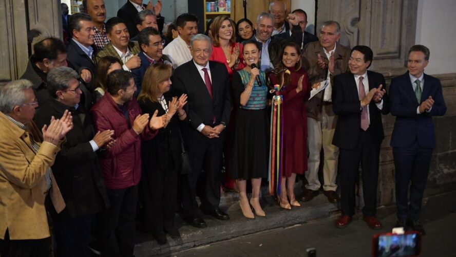 Entrega del Bastón de Mando a Claudia Sheinbaum