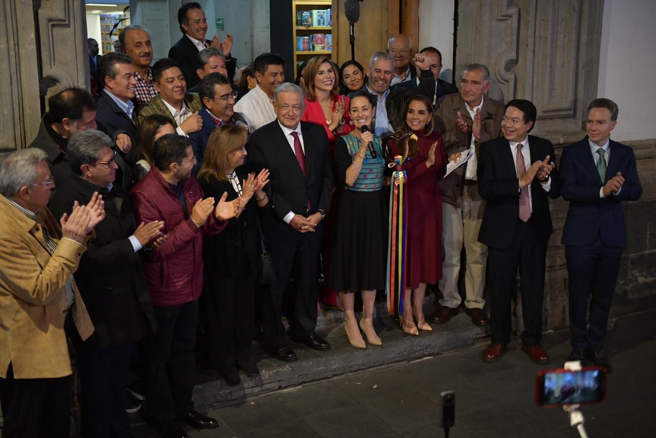 Entrega del Bastón de Mando a Claudia Sheinbaum