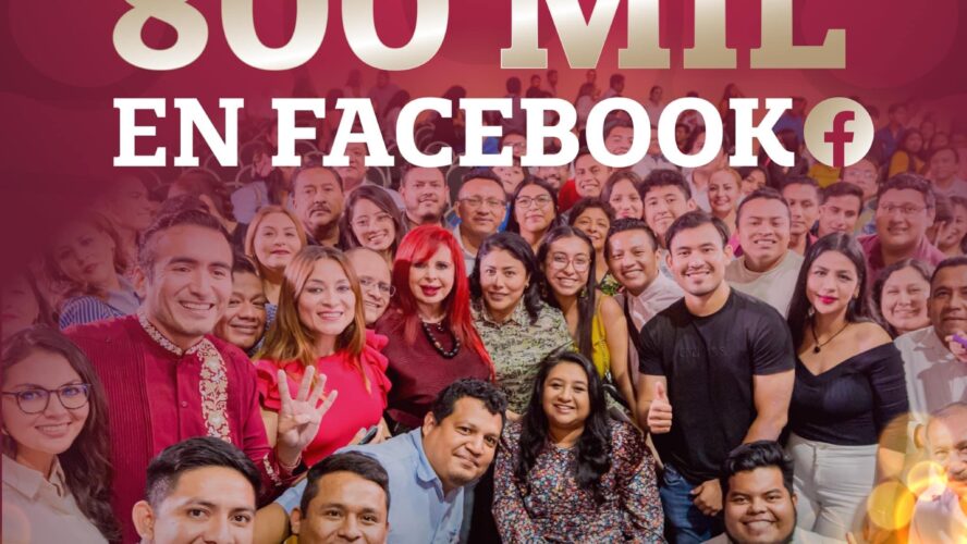 Ya somos 800 mil en Facebook