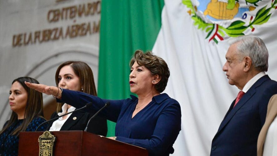 Toma de protesta de Delfina Gómez Álvarez