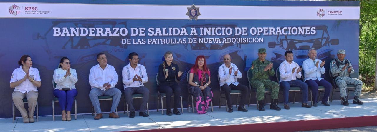 Banderazo de salida e inicio de operaciones de las patrullas de nueva adquisición