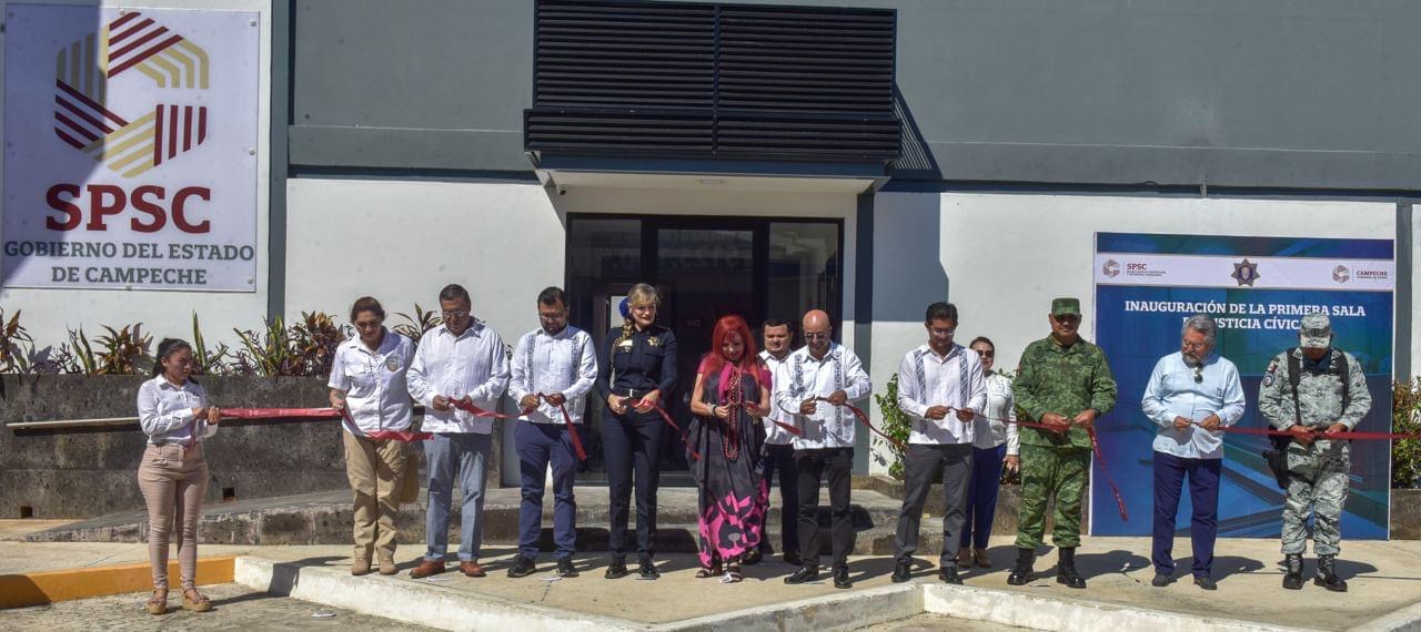 Inauguración de la primer Sala de Justicia Cívica en Campeche