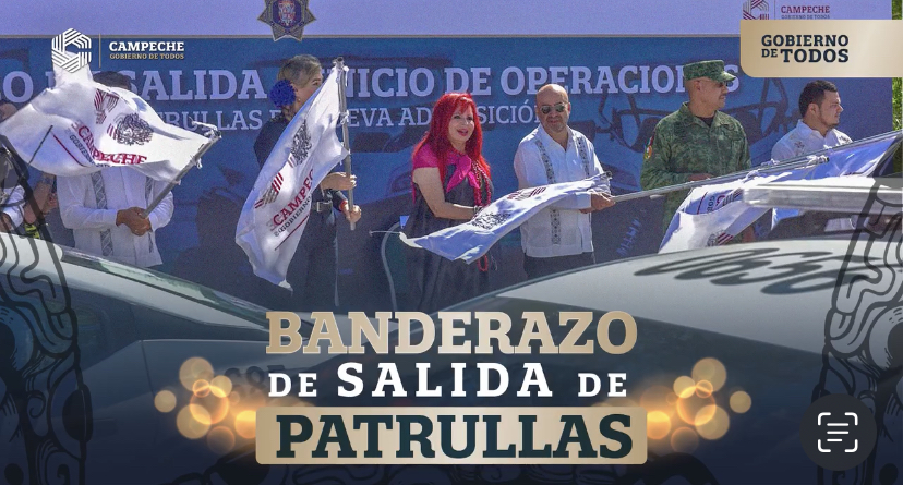 Banderazo de salida de patrullas