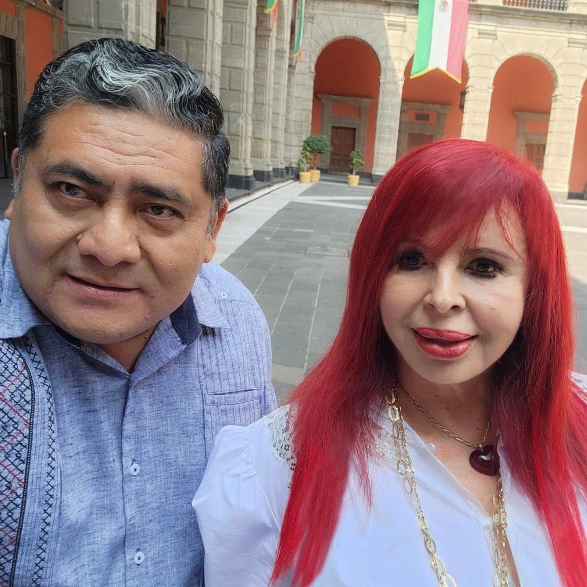 Asistí a una reunión con nuestro presidente en Palacio Nacional