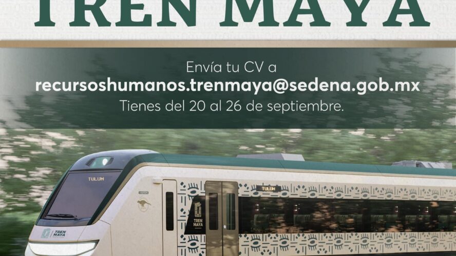 Únete al equipo del Tren Maya