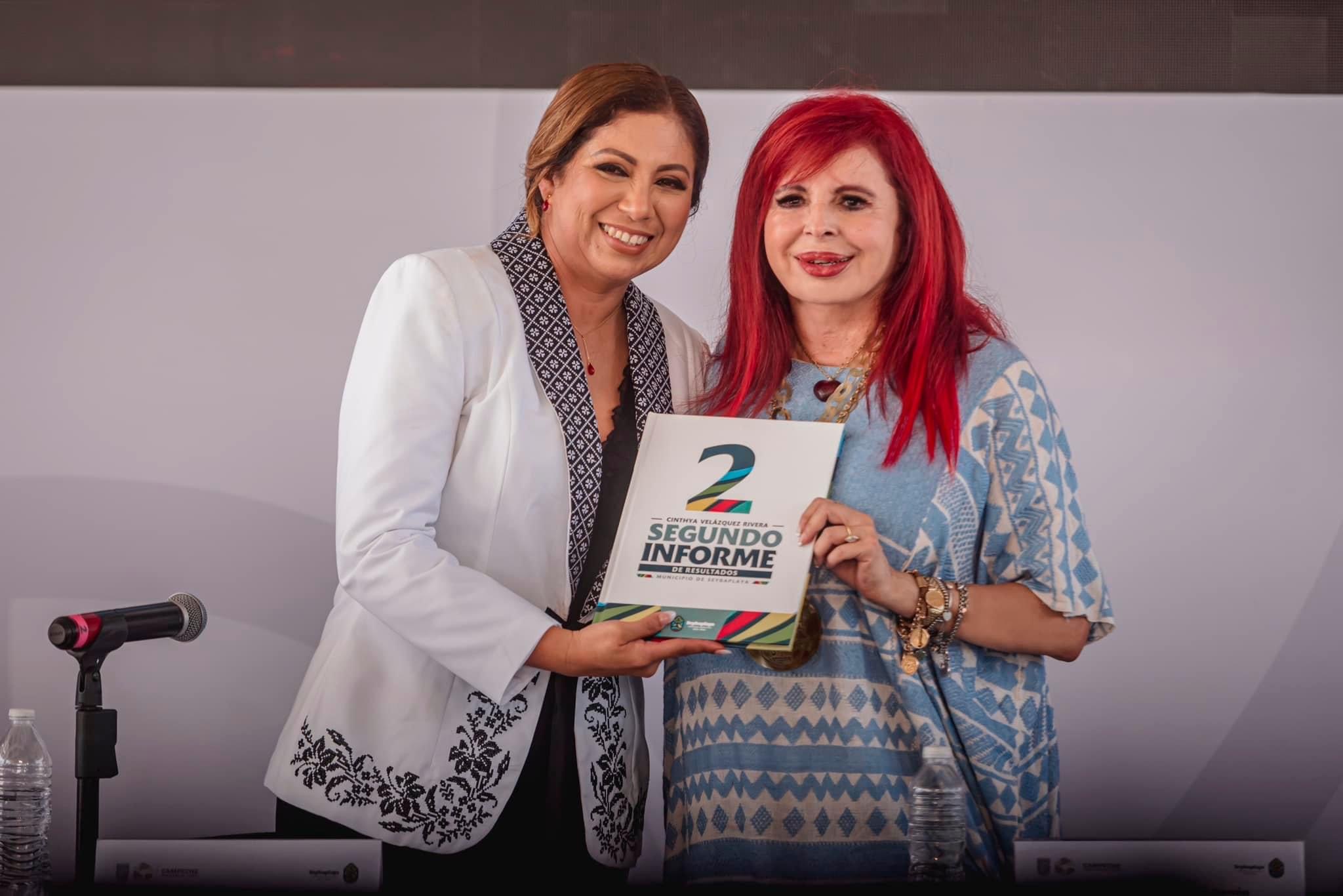 2º Informe de Actividades, presidenta municipal de Seybaplaya