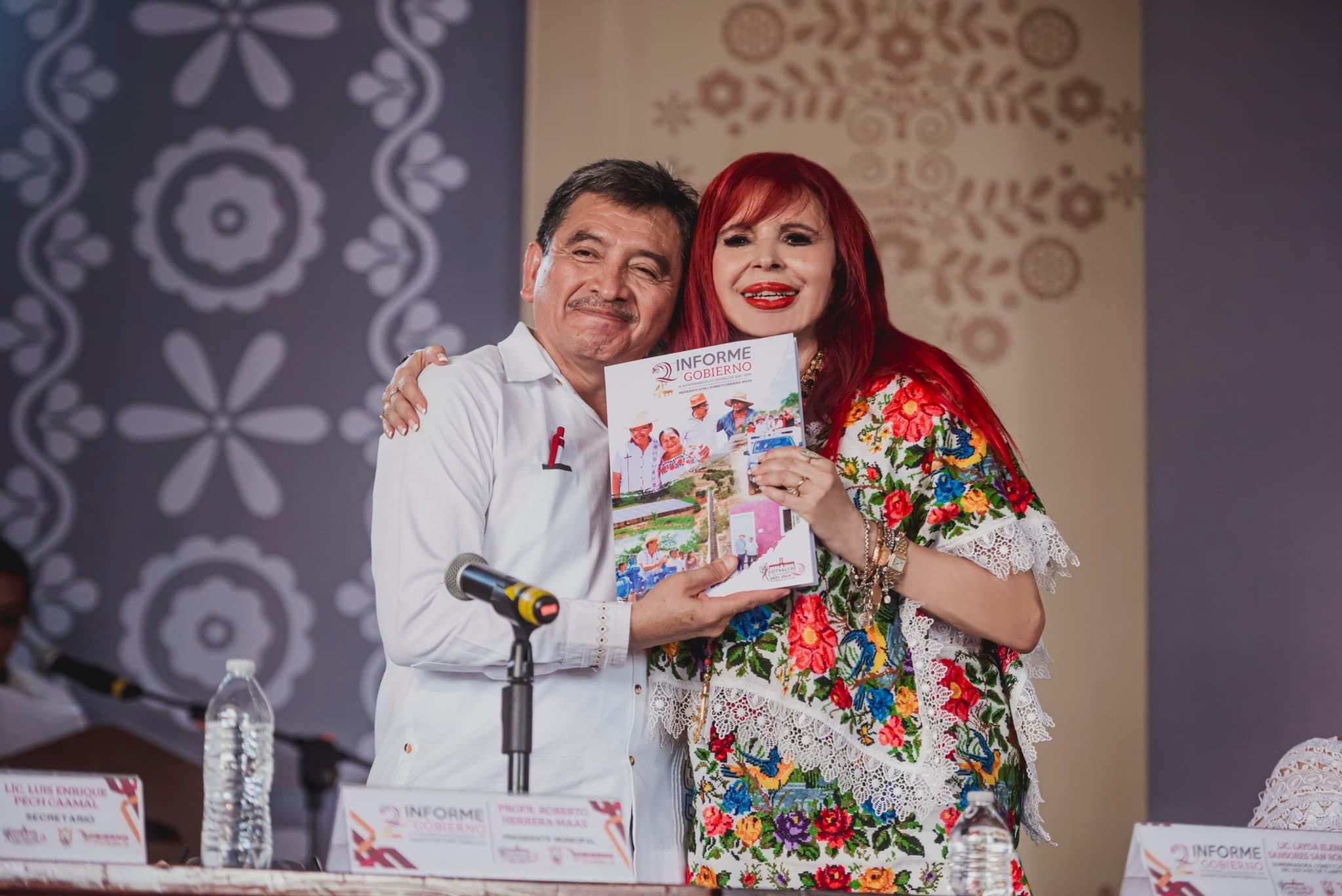 2º Informe de Actividades, alcalde de Dzitbalché