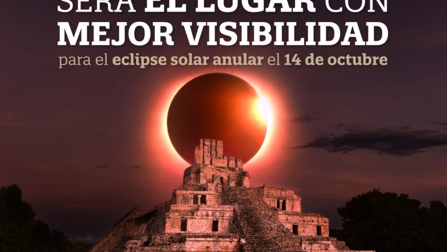 En Campeche tendremos la mejor visibilidad para el eclipse
