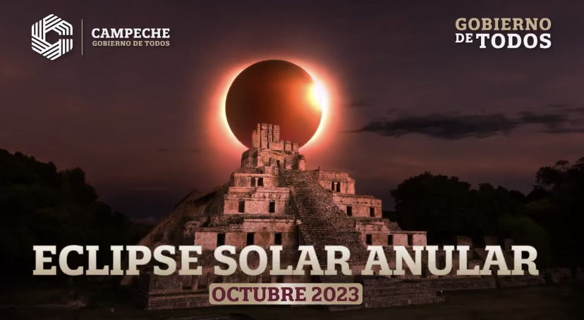 Eclipse solar anular 2023