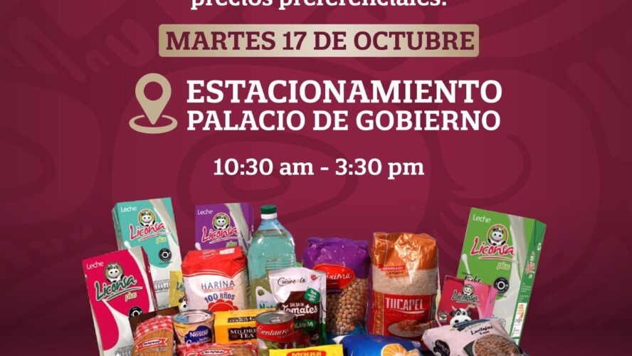 Tienda móvil este martes 17 de octubre