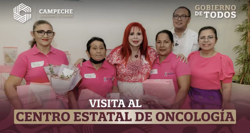 Visita al Centro Estatal de Oncología de Campeche