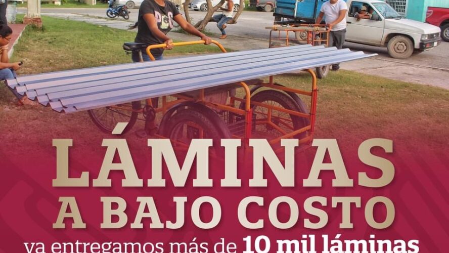 Entregamos más de 10 mil láminas a bajo costo