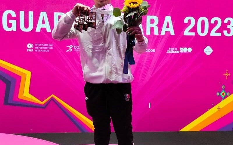 Atleta campechano se proclamó Campeón Mundial Juvenil de Levantamiento de Pesas en Guadalajara