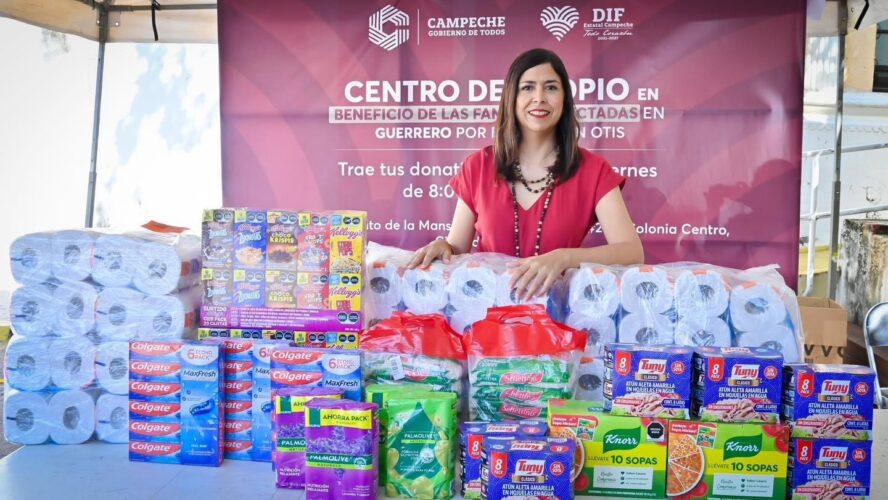 La solidaridad de los campechanos ha sido excepcional