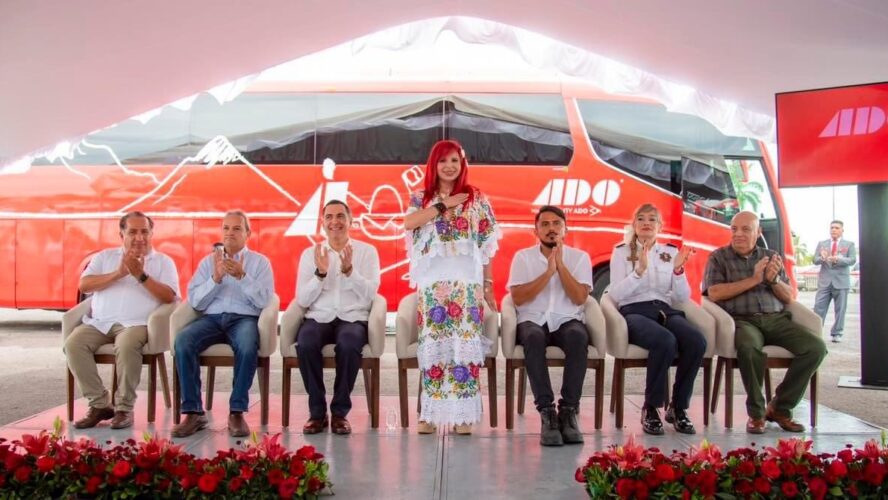Banderazo de salida de 23 nuevas unidades de ADO
