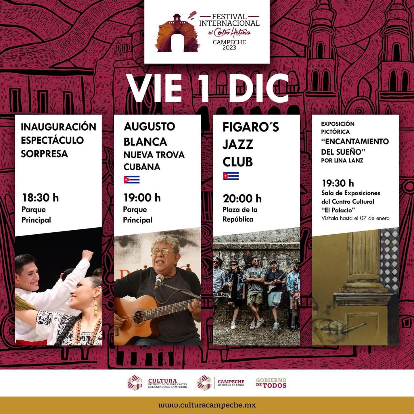 Hoy inicia el Festival Internacional del Centro Histórico