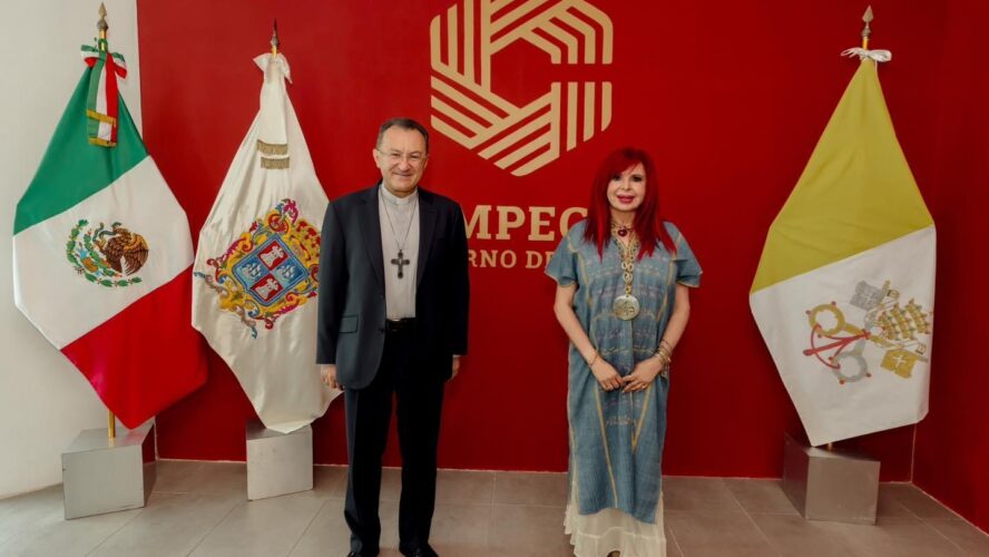 Recibí a su Eminencia Reverendísima Monseñor Joseph Spiteri, Nuncio Apostólico en México