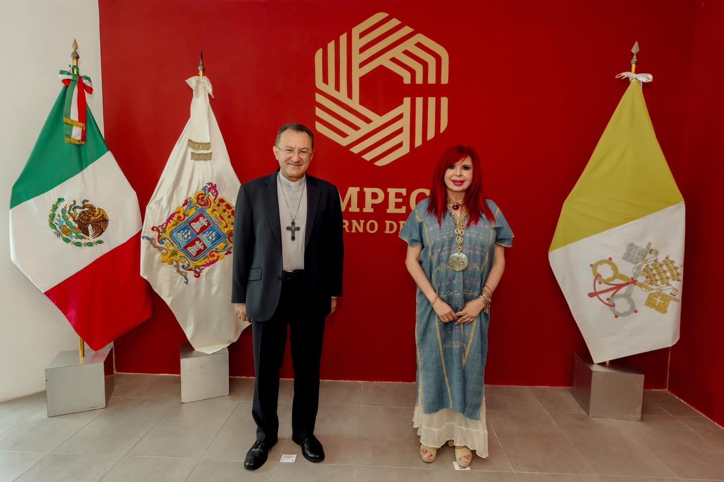Recibí a su Eminencia Reverendísima Monseñor Joseph Spiteri, Nuncio Apostólico en México