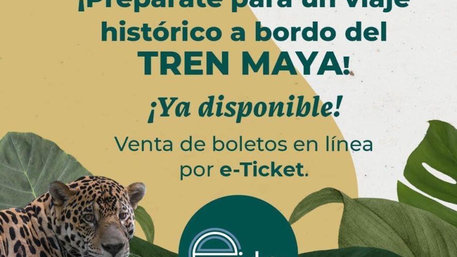 Ya puedes adquirir tus boletos para el Tren Maya