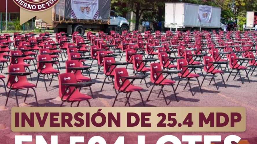 Invertimos en lotes para planteles de educación básica