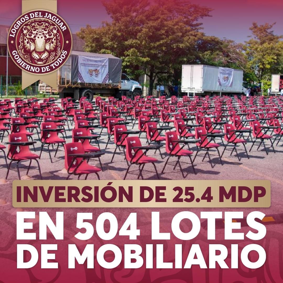 Invertimos en lotes para planteles de educación básica