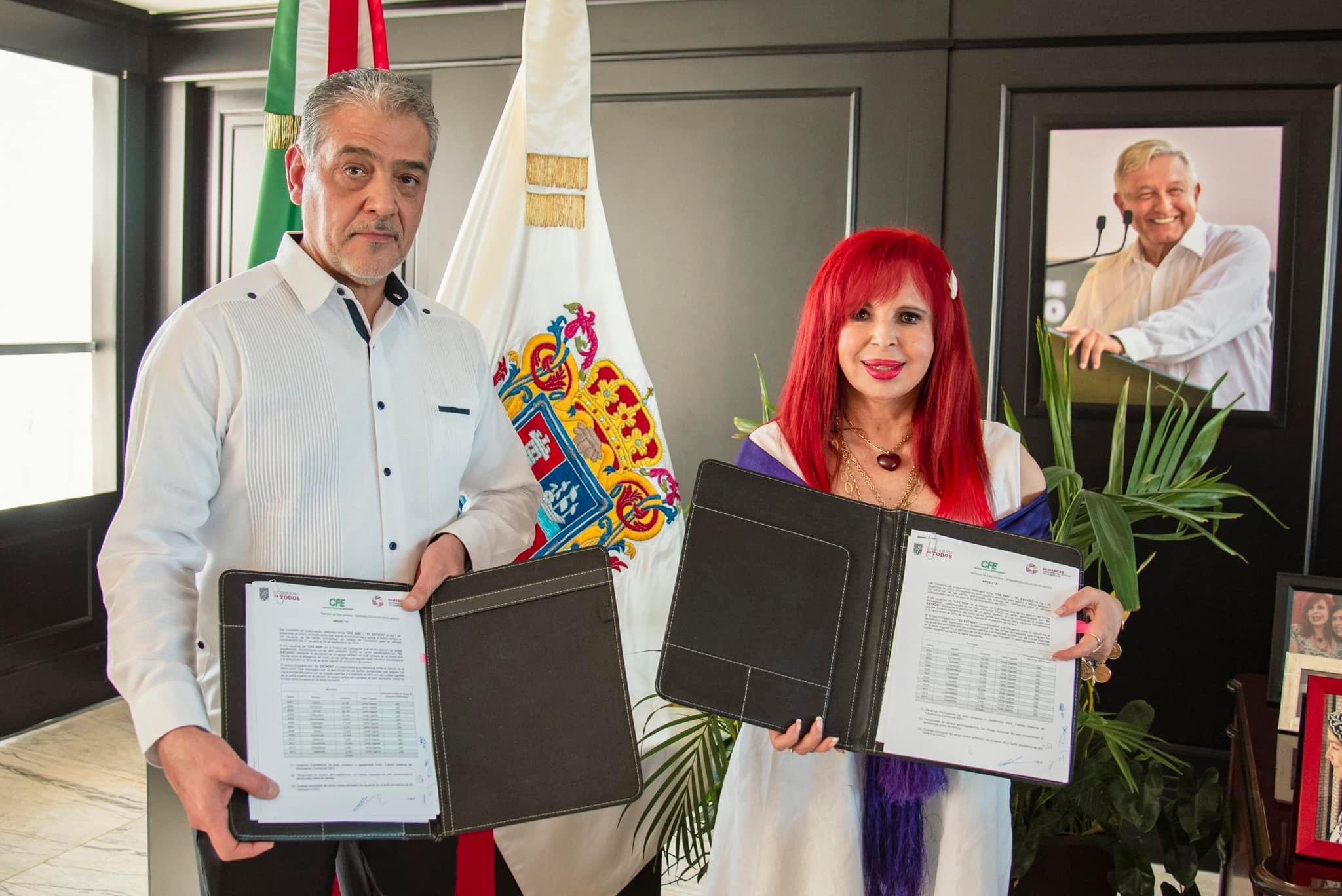 Firma de Convenio con la CFE