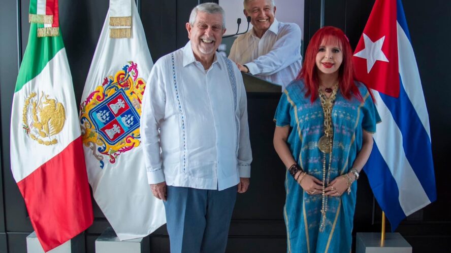 Visita del embajador de Cuba, Marco Rodríguez Costa