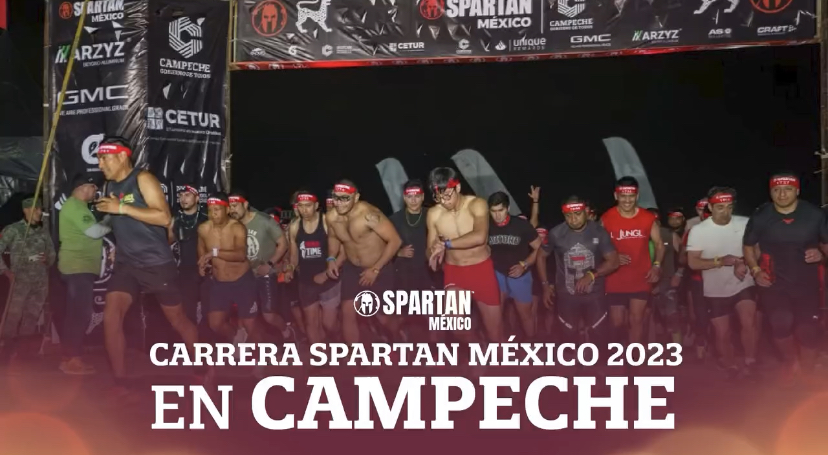 Carrera Spartan Race 2023 en Campeche